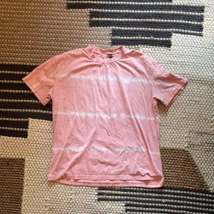 PacSun LA Hearts pink tie-dye t-shirt